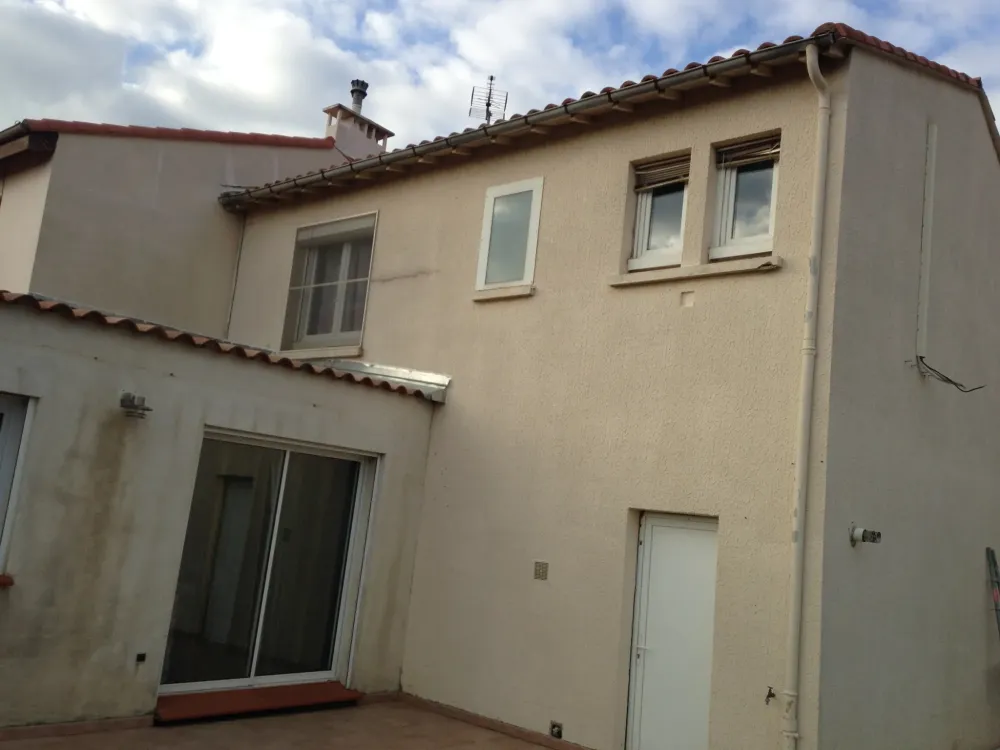 projet ravalement de facade particuliers -  avant